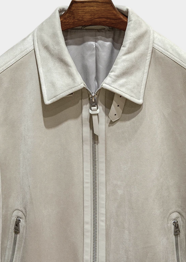 PREMIUM SUEDE BOMBER JACKET