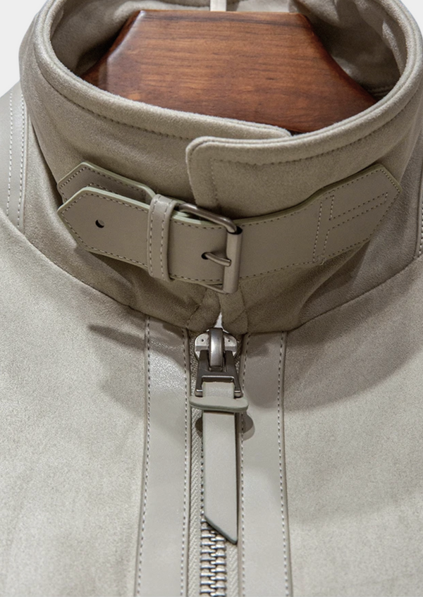 PREMIUM SUEDE BOMBER JACKET