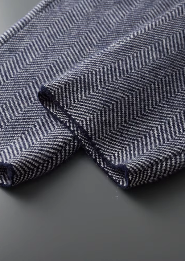 PURE EXTRA-FINE MERINO WOOL PATTERNED SET